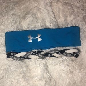 bundle of two under armour headbands